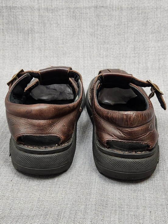Skechers Fisherman Style Brown Leather Sandals. 10 main image 9